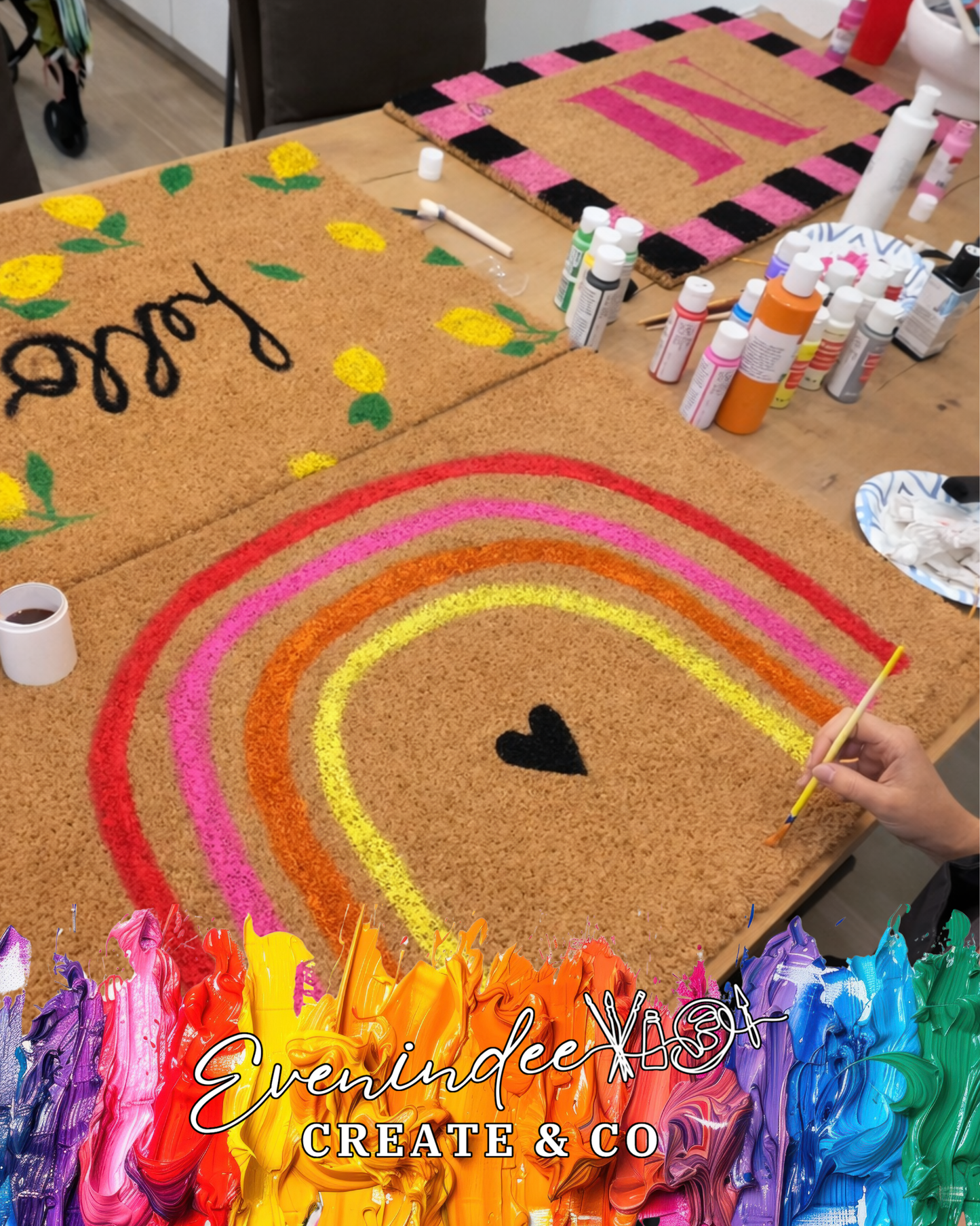 Paint-a-Doormat Workshop — Private Party