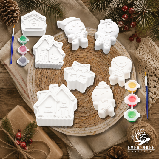 Plaster of Paris Paint Christmas Kits