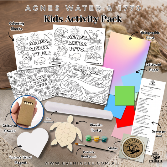 Kids Activity Pack – Agnes Water & 1770 Edition