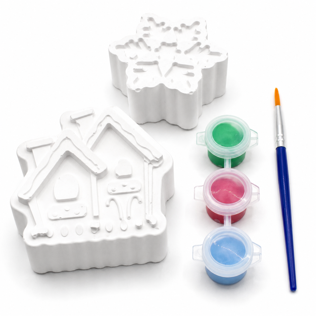 Plaster of Paris Paint Christmas Kits
