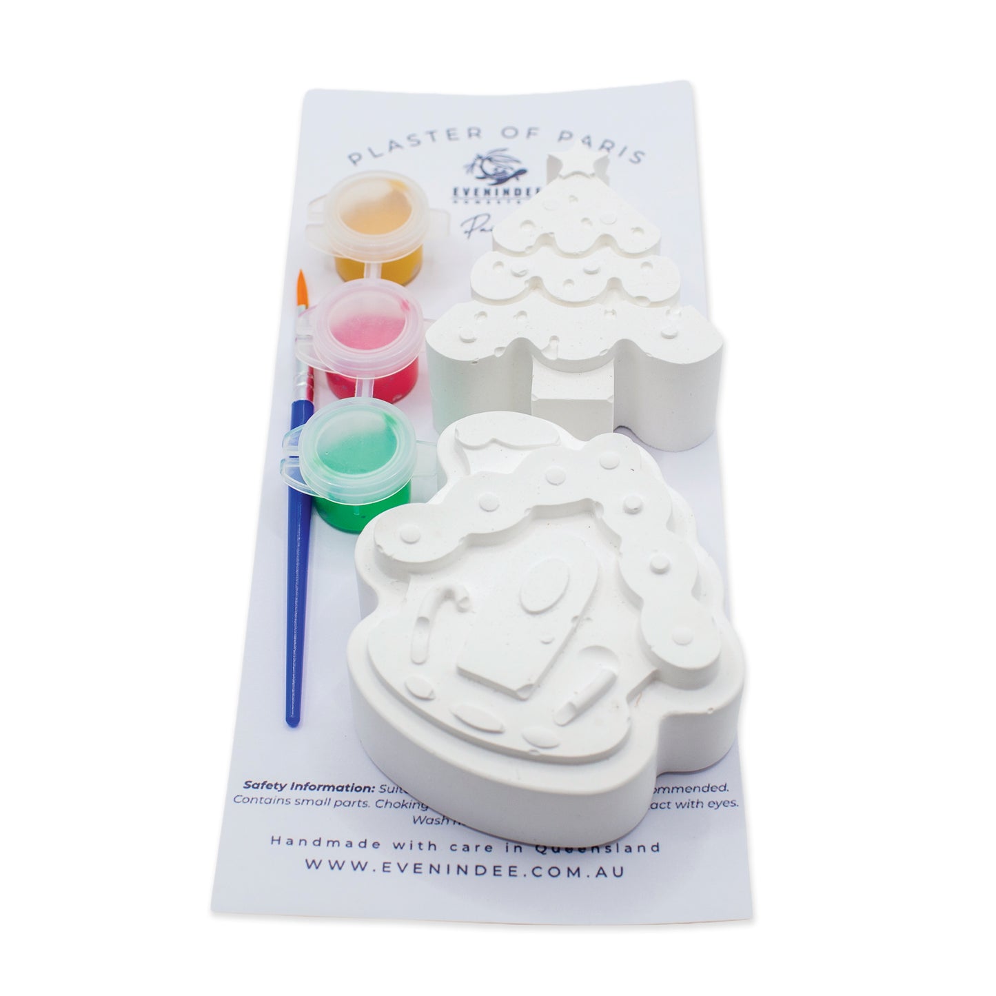 Plaster of Paris Paint Christmas Kits