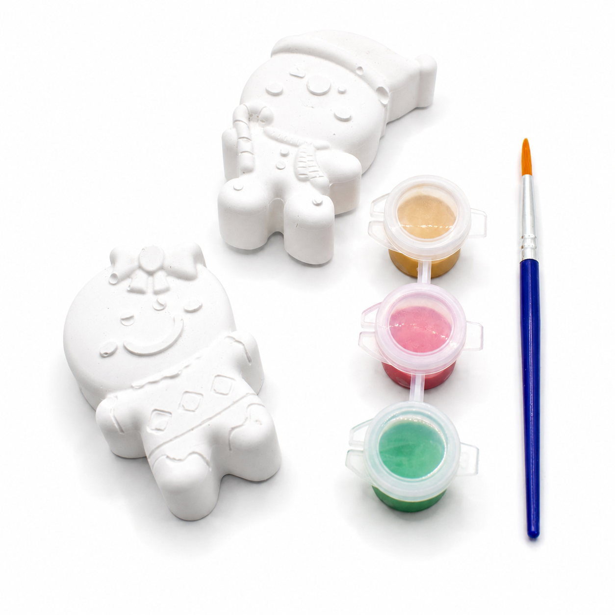 Plaster of Paris Paint Christmas Kits