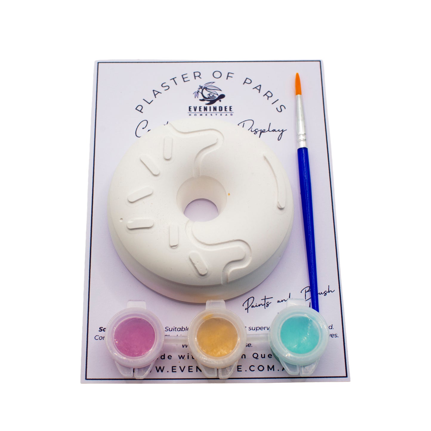 Plaster of Paris Paint Kit – Donuts